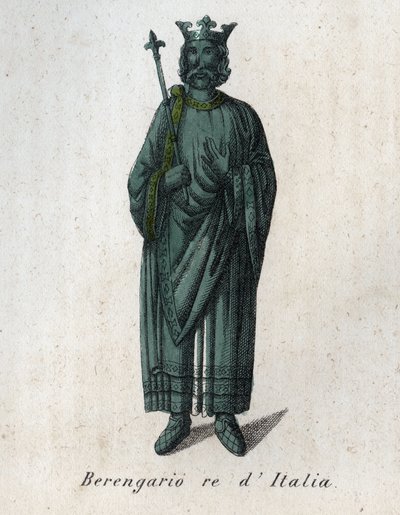 Portrett av Berengar II, konge av Italia (900-966) - Berenger II ou ou ou Berenger d