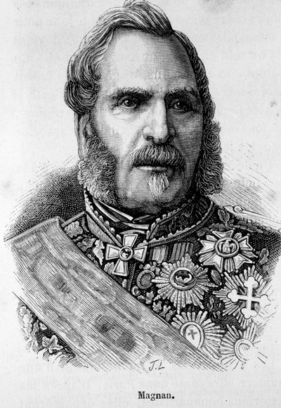 Portrett av Bernard Pierre Magnan (1791-1865), Marechal fra Frankrike. av Unknown artist