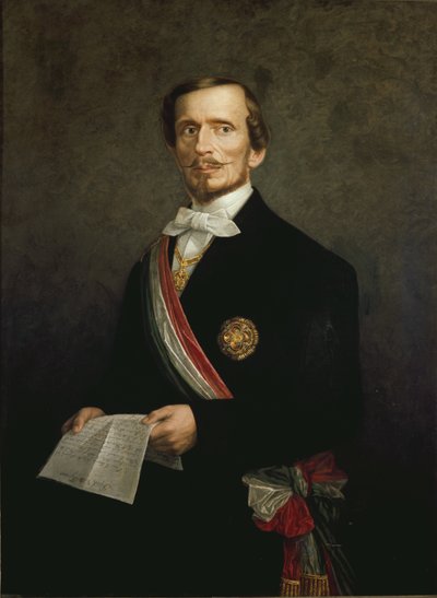 Portrett av Bettino Ricasoli av Unknown Artist