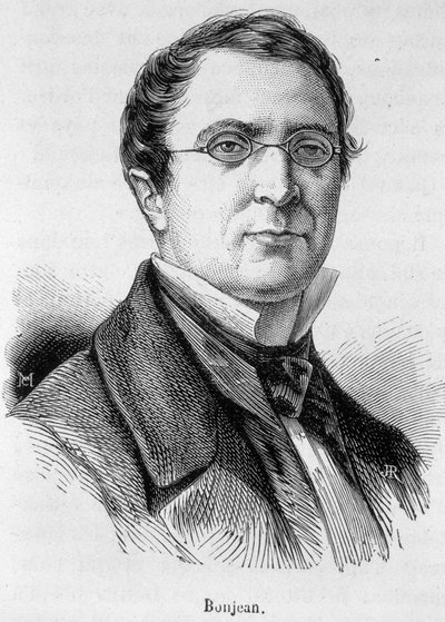 Portrait of Bonjean av Unknown artist