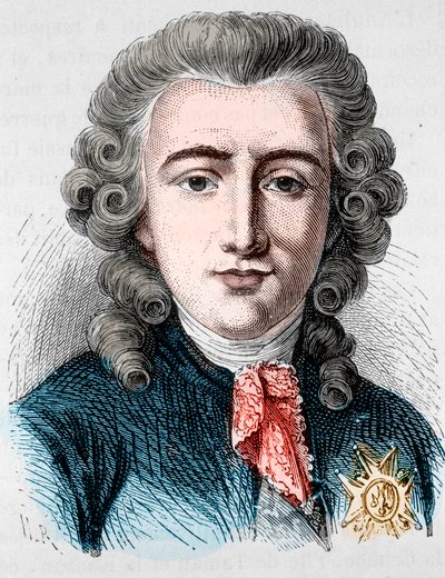 Portrett av Charles Alexandre de Calonne, fransk politiker (1734 -1802) - i "" L