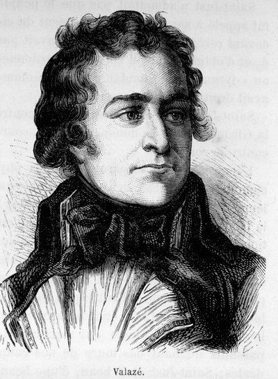 Portrett av Charles Eleonor Dufriche de Valaze, dit Dufriche-Valaze (1751-1793), fransk politiker. av Unknown artist