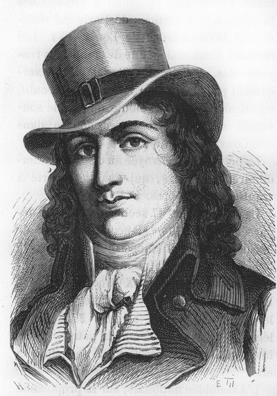 Portrett av Charles Jean Marie Barbaroux (1767-1794), fransk politiker. av Unknown artist
