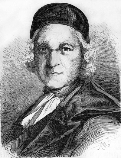 Portrett av Charles de Marguetel de Saint-Denis de Saint-Evremond (1613-1703), fransk forfatter. av Unknown artist