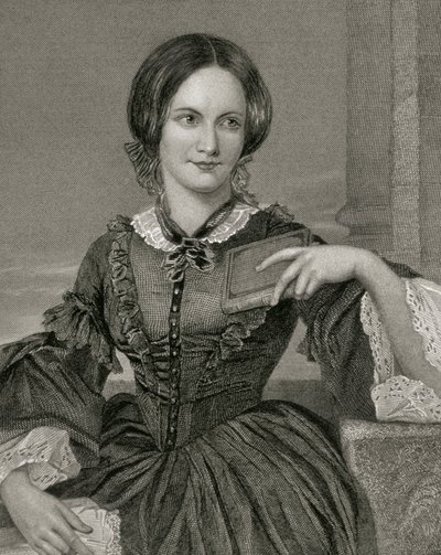 Portrett av Charlotte Bronte av Unknown artist