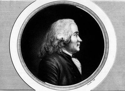 Portrett av Chretien Guillaume de Malesherbes (1721-1794). Gravering i "" Komplett samling av historiske malerier fra den franske revolusjonen, i tre bind.""" 1804. av Unknown artist