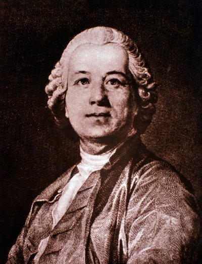 Portrett av Christoph Gluck (gravering) av Unknown artist