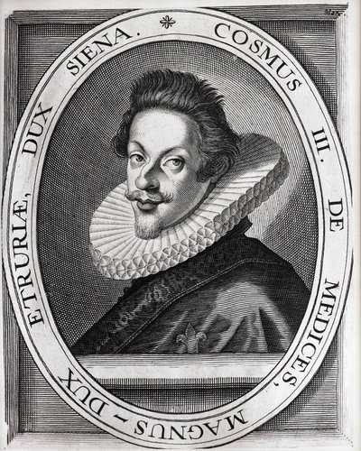 Portrett av Cosimo II av Medici.Cosimo II av Medicis. (1590-1621). av Unknown artist