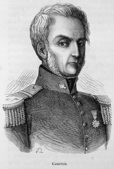 Portrett av Courtais av Unknown artist