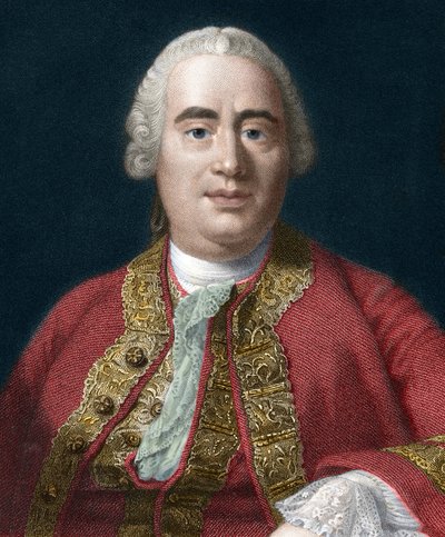 Portrett av David Hume, skotsk filosof (1711-1776) - David Hume (1771-1776) skotsk filosof og historiker av Unknown artist