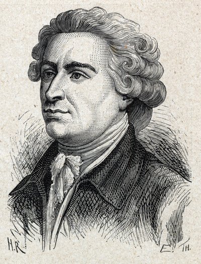 Portrett av Edmund Burke (1729-1797), irsk politiker og filosof. av Unknown artist