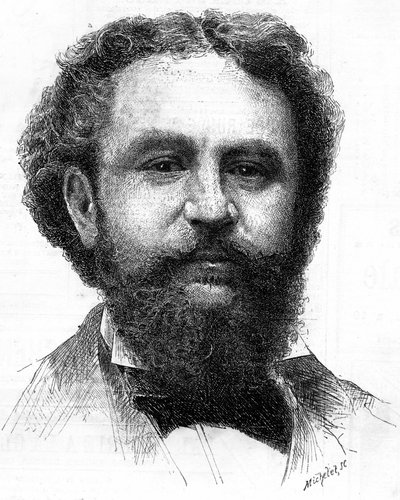 Portrett av Emile Bergerat (1845-1923), fransk forfatter. av Unknown artist