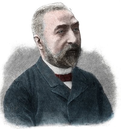 Portrait of Emile Combes (1835-1921), French politician. av Unknown artist