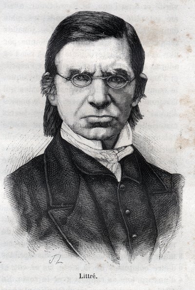 Portrett av Emile Littré (1801 - 1881) av Unknown artist