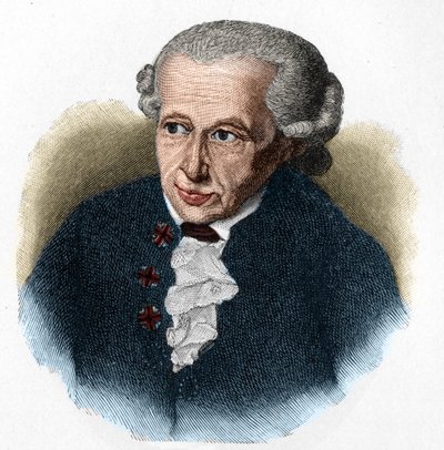 Portrett av Emmanuel Kant (Immanuel Kant av Unknown artist