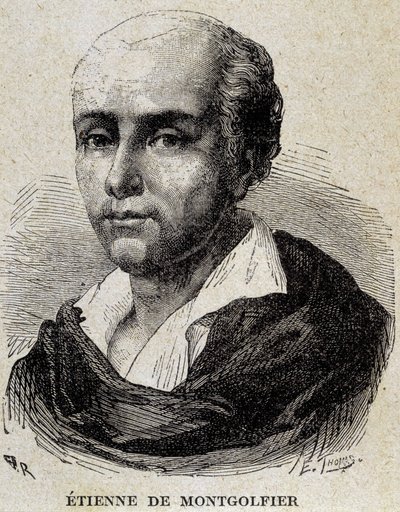 Portrett av Etienne de Montgolfier (1745 - 1799). av Unknown artist