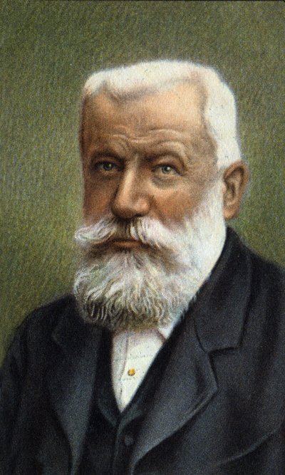 Portrett av Fernand Forest, fransk oppfinner. av Unknown Artist