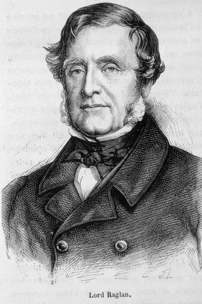 Portrett av Fitz Roy James Henry Somerset, første baron Raglan (Lord Raglan av Unknown artist