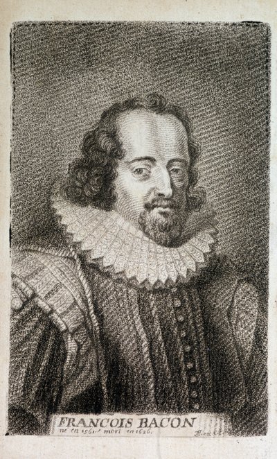 Portrett av Francis Bacon (1561-1626), engelsk filosof. n.d. v.1600. av Unknown artist