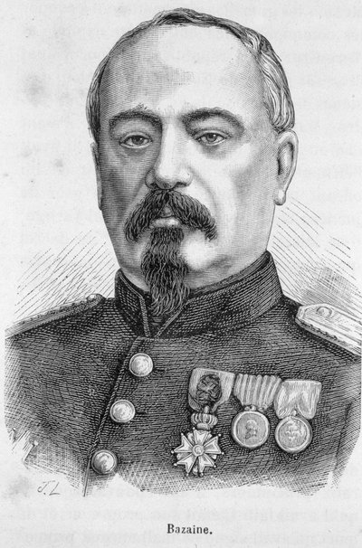 Portrait of Francois Achille Bazaine (Francois-Achille av Unknown artist