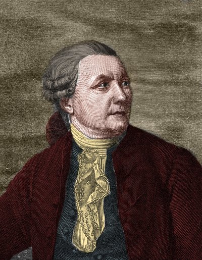 Portrett av Friedrich Gottlieb KLOPSTOCK (1724-1803) tysk poet. av Unknown artist