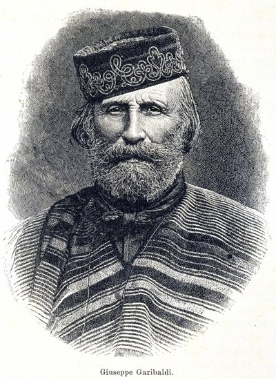 Portrett av Garibaldi (1807 - 1882) av Unknown artist