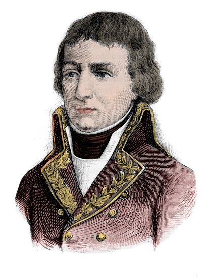 Portrett av general Leonard Mathurin Duphot 1769-1797 av Unknown artist
