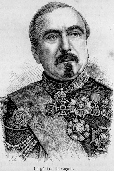 Portrett av general de Goyon av Unknown artist