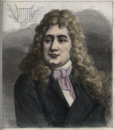 Portrait of George Frederick Handel (Georg Friedrich Handel av Unknown artist