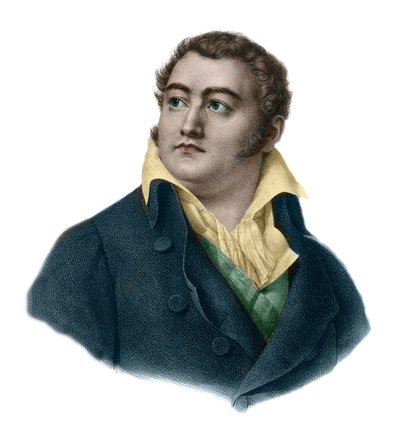 Portrait of Georges Cadoudal (1771-1804) (dit Larive, dit Masson) general chouan av Unknown artist