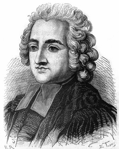 Portrett av Germain Louis de Chauvelin. fransk politiker. 1685-1762 av Unknown artist