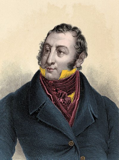 Portrait of Gioacchino Rossini (1792-1868) av Unknown artist