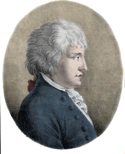 Portrett av Giovanni Battista Pergolesi (Jean Baptiste Pergolese, Jean-Baptiste) (1710 - 1736), italiensk komponist. Gravering fra 1800-tallet. av Unknown artist