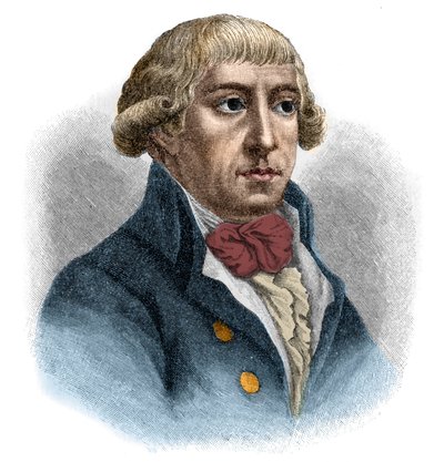 Portrett av Gottfried August Burger (Geoffroy Auguste Burger av Unknown artist