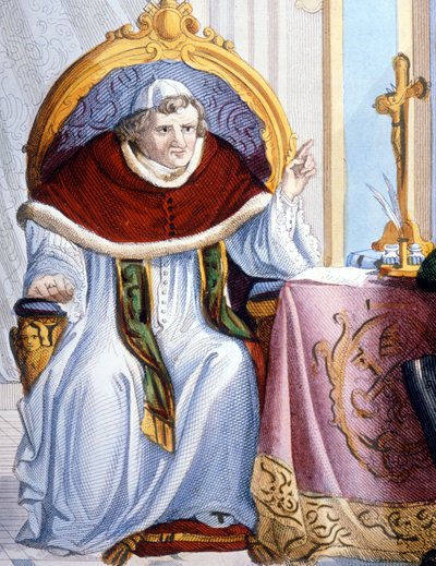 Portrett av Gregor XVI (1745 - 1846). av Unknown artist