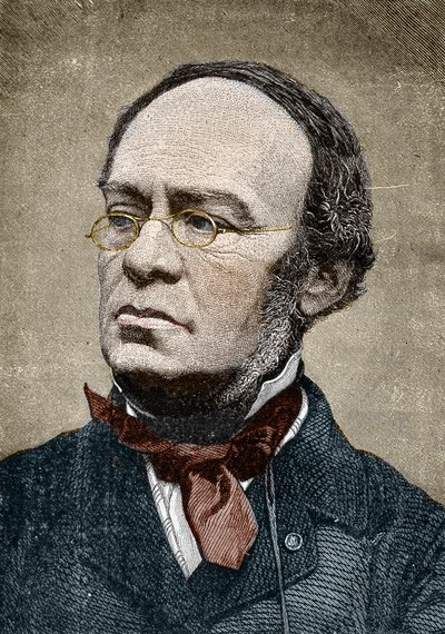 Portrett av Halevy dit Jacques Fromental Levy, fransk komponist (1799-1862). av Unknown artist