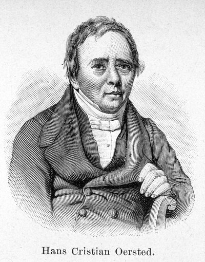 Portrett av Hans Christian Oersted (Oersted eller Oersted av Unknown artist