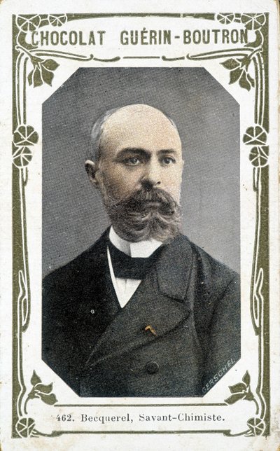 Portrett av Henri Becquerel (1852 - 1908), fransk fysiker. av Unknown artist