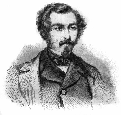 Portrett av Henri de Ruolz (1811-1887), fransk kjemiker. av Unknown artist