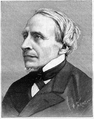 Portrett av Herve Mangon (1821-1888), vitenskapens mann. I naturen. Gjennomgang av vitenskaper og deres anvendelser til kunst og industri." 1888 av Unknown artist