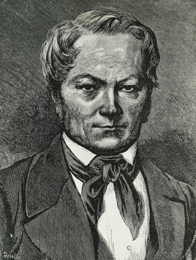 Portrett av Ignacy Chodzko (gravering) av Unknown artist