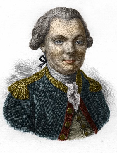 Portrett av Jean-Francois Galaup, greve av La Perouse (Jean Francois Laperouse av Unknown artist