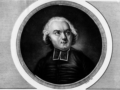 Portrett av Jean-Sibrake (Sibrakes eller Siffrein) av Jean Sylvain Maury (eller Abbe Maury av Unknown artist