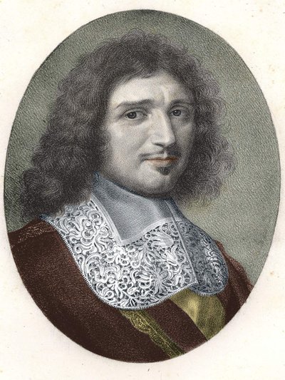 Portrait of Jean Baptiste (Jean-Baptiste) Colbert (1619-1683). av Unknown artist