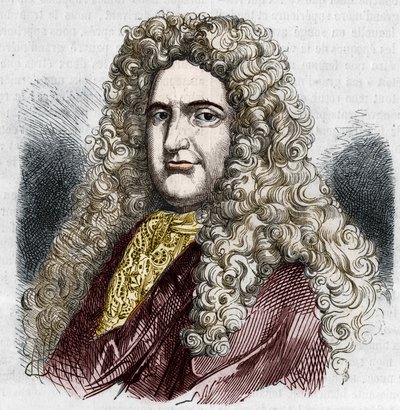 Portrett av Jean Chardin, fransk reisende (1643-1713). av Unknown artist
