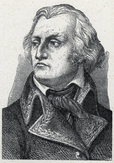 Portrait of Jean Francois (Jean-Francois) Berruyer (1737-1804) French general of the French Revolution. av Unknown artist