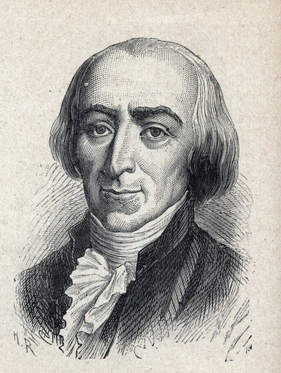 Portrait of Jean Marie Roland, Viscount de la Platiere av Unknown artist
