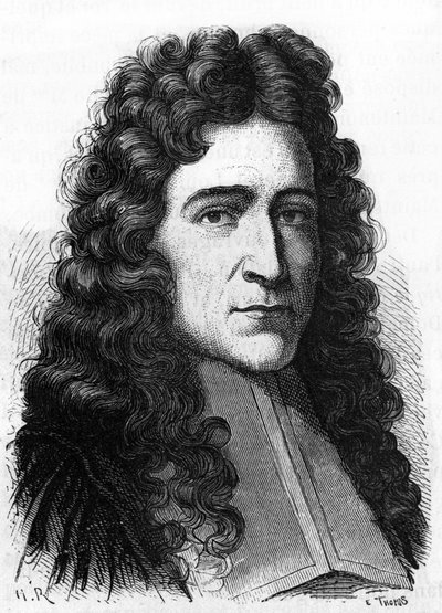 Portrett av Jen Domat. fransk juridisk konsulent. (1625–1696) av Unknown artist