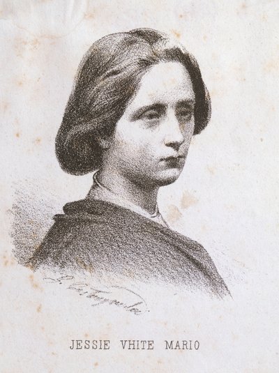 Portrett av Jessie Jane Meriton White av Unknown artist