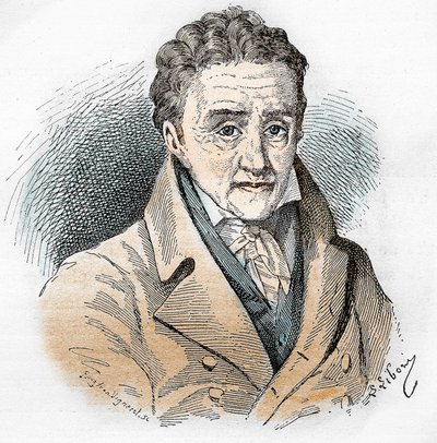 Portrett av Johann Heinrich Pestalozzi (1746 - 1827), sveitsisk pedagog og pedagog. av Unknown artist